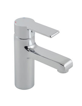 Vado Ion Mono Basin Mixer Tap Without Clic-Clac Waste | ION-100-SB
