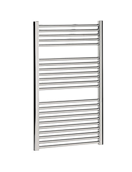 Bauhaus Design Flat Panel Towel Rail 600 x 1110mm Chrome | DE60X111C