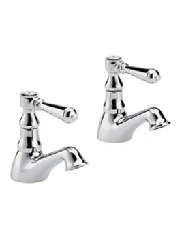 Balterley Georgian Basin Taps Chrome