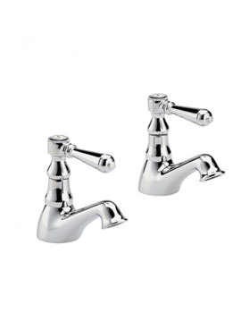 Balterley Georgian Bath Taps Chrome