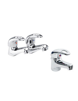 Balterley Loop Bath And Mono Basin Mixer Tap Pack Chrome