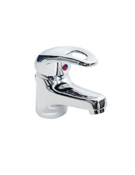Balterley Loop Basin Mixer Tap With Pop-Up Waste Chrome