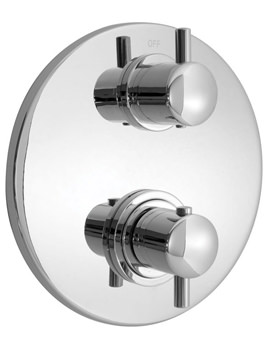 Vado Celsius Concealed 3 Outlet 2 Handle Thermostatic Shower Valve