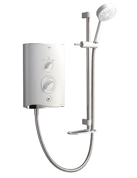 Mira Sport Multi-Fit Electric Shower 9.0kW White And Chrome 1.1746.009