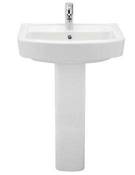 Balterley Indulgence Washbasin 500mm With Full Pedestal