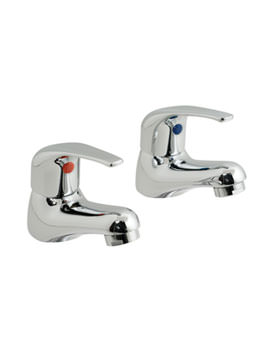 Vado Matrix Deck Mounted Basin Pillar Taps | MAT-106