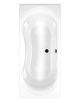 Carron Arc Duo Double Ended 5mm Acrylic Bath 1800 X 800mm