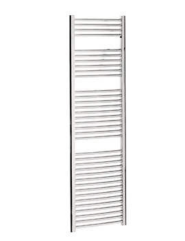 Bauhaus Stream Curved Towel Rail Chrome Finish 500 x 1700mm | ST50X170C