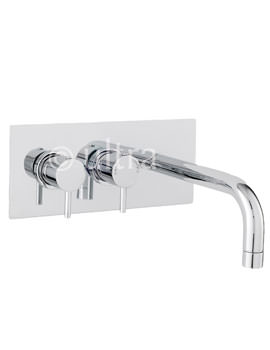 Ultra Quest Thermostatic Basin and Bath Filler Chrome | QUE001