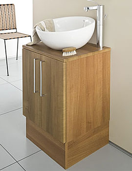 Roca Smooth Base Unit For On Countertop Basin 470mm | 856BU10MW