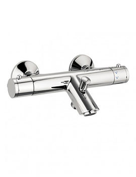 Crosswater Kai Wall Mounted Thermostatic Bath Shower Mixer | EV1211EC