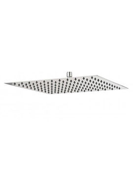 Crosswater Glide 400mm Stainless Steel Fixed Shower Head | FH440SR
