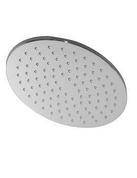 Vado Life Easy Clean Single Function Oval Shower Head 300mm