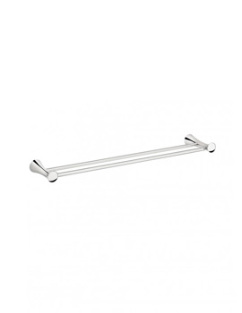 Crosswater Elegance Towel Rail Double 600mm | EC027C