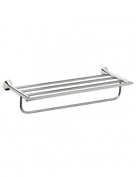 Crosswater Majestic 2 Tier Towel Rail 600mm | MJ026C