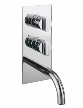 Hey Joe Thermostatic Shower Valve With Spout And Diverter | HJ1600RC