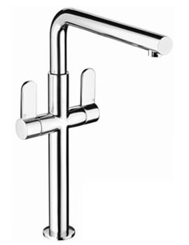 Bristan Vertico Monobloc Sink Mixer Tap Chrome Plated | VR SNK C