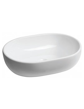 Bauhaus Toulouse Countertop Basin 590 x 415mm | CT4037UCW
