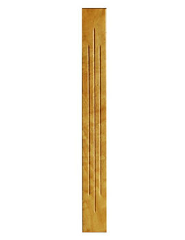 Heritage Compact Traditional Fascia Filler Panel White Ash | FWA12