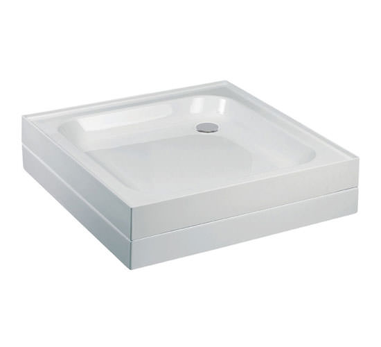 Just Trays JTBreeze Square 4 Upstand Shower Tray 760 x 760mm
