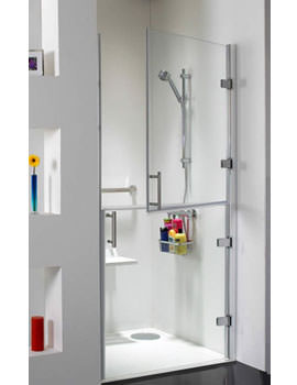 Phoenix Ambulant Hinged Shower Door 900mm | CBSE090