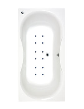 Image of Phoenix Bari Luxury Airpool Bath System 2 Bath 1800 x 900mm