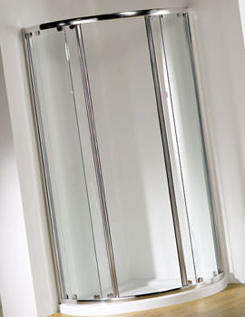 Original 1000x810 LH Silver Center Access Slider Door With Tray And Waste