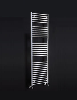 Phoenix Flavia Straight 30 Rails White Towel Rail 400 x 1800mm | RA603