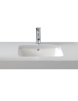 Image of Twyford Moda Under Countertop Washbasin 460 x 410mm - MD4510WH