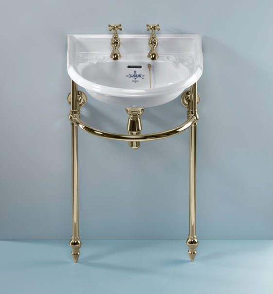 Silverdale Victorian Cloakroom Basin Heated Towel Rail Incalux