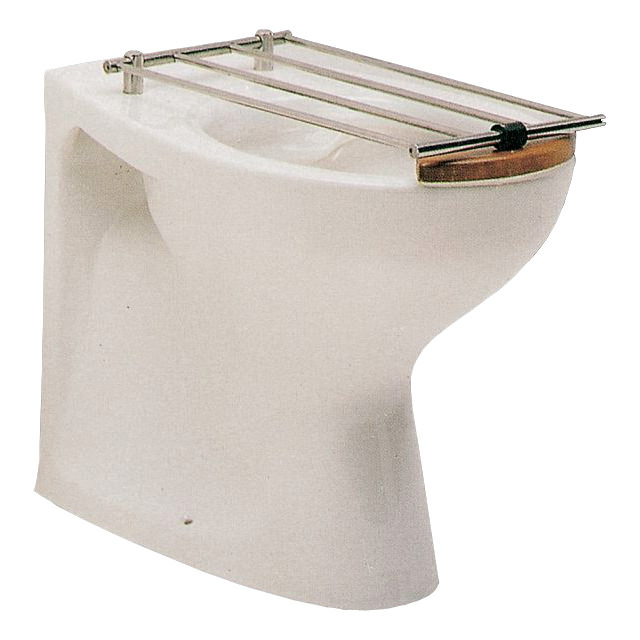 Twyford Nile BackToWall Slop Hopper 535mm WC2732WH
