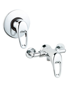Image of Deva Lace Exposed Or Concealed Manual Shower Valve - LACVMANM03