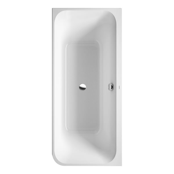 Duravit Happy D2 Corner Left Bathtub With Integrated Panel700316