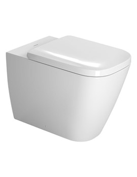 duravit happy d rear outlet toilet