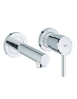 Grohe Concetto Chrome Bidet Mixer Tap With Pop Up Waste