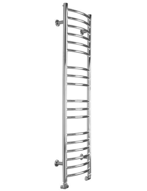 SBH Maxi Slim Curve Dual Fuel Towel Radiator 360 x 1300mm SS106