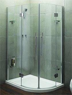 Aqualux Pura Double Door Offset Shower Quadrant Right Hand | FEN0643AQU