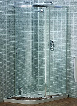 Aqualux Elite Compact Walk in Shower Enclosures 1200x780