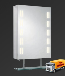 Synergy Stainless Steel Designer Wall Cabinet