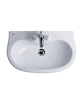 Image of Ideal Standard Space Projection pedestal Wash Basin 580mm | E7152