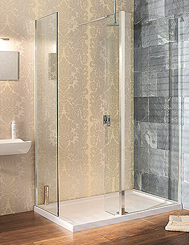 Simpsons Design Walk in Shower Panel 1400mm | DWKSC1400