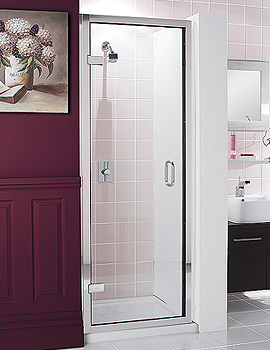 Simpsons Classic Frameless Shower Hinged Door 600 x 1950mm | 6330