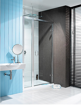 Simpsons Classic Frameless Hinged Door with Panel | 6104/6315