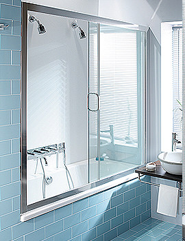 Simpsons Classic Bath Screen Slider and End Panel 1700 x 1480mm | 6355