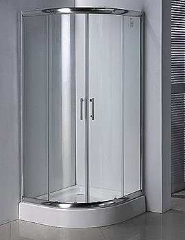 Aqva Catalano Quadrant enclosure Chrome 800mm