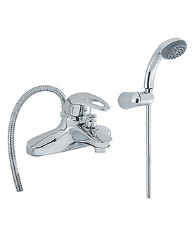 Bath Shower Mixer with Kit Crosswater Koma | KO421DC