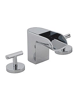 Crosswater Love Me Deck Mounted 3 Hole Basin Tap | LM135DNC