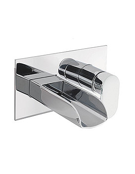 Crosswater Love Me Wall Mounted 2 Hole Basin Tap | LM121WC