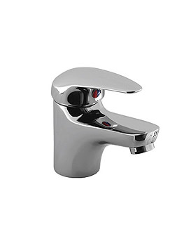 Aqva Barra Basin Mixer Chrome Tap Without Waste