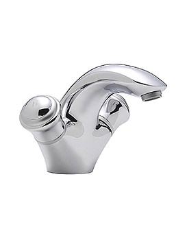 Sagittarius Metz Basin Mixer Tap With Pop-Up Waste Satin | MZ-106-S